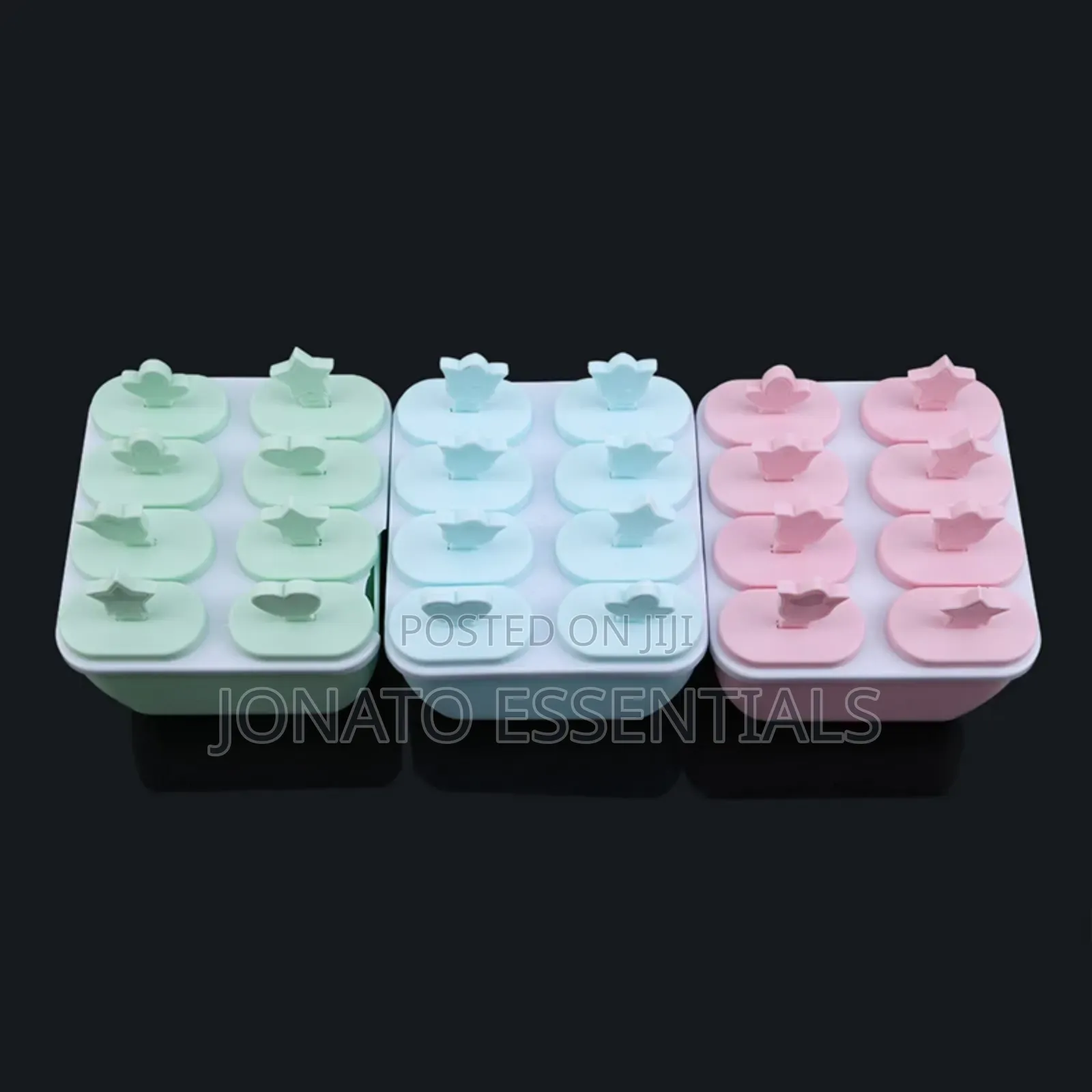 Silicone Ice Cream Mold Popsicle Maker - 8 Cell Diy Kulfi Tray