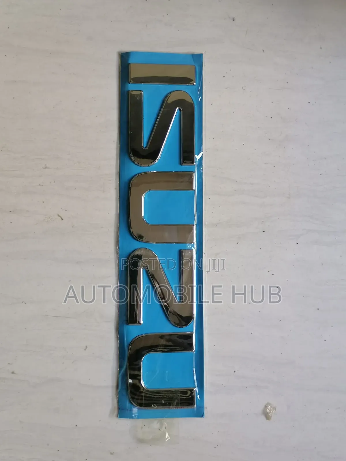 Isuzu Chrome Badge Emblem 3d Logo for Dmax Mux Kb Pickup