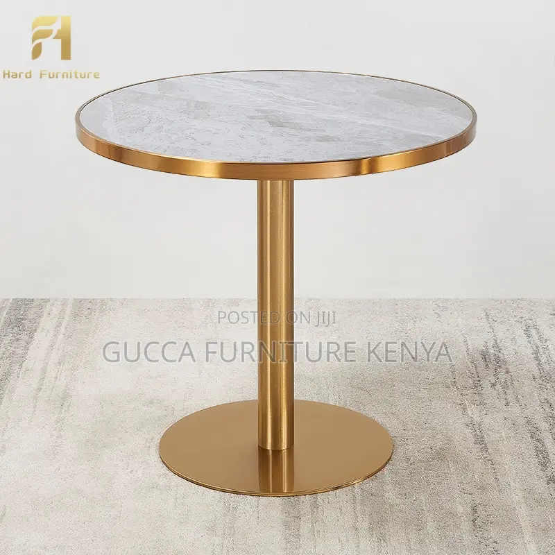 Home Modern Round Dining Bistro Table