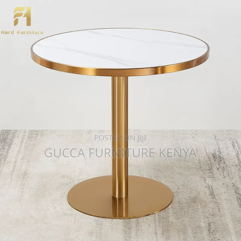 Home Modern Round Dining Bistro Table