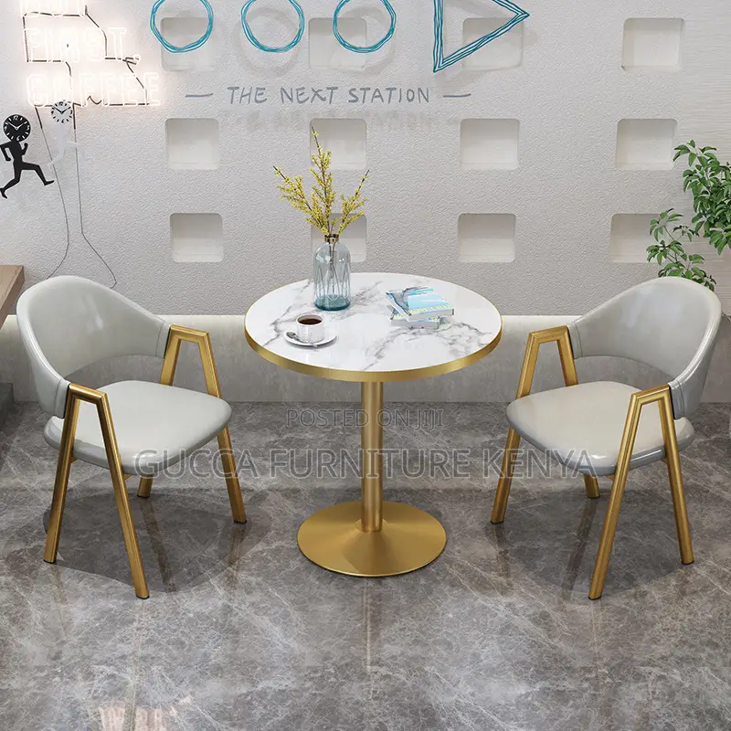 Home Modern Round Dining Bistro Table