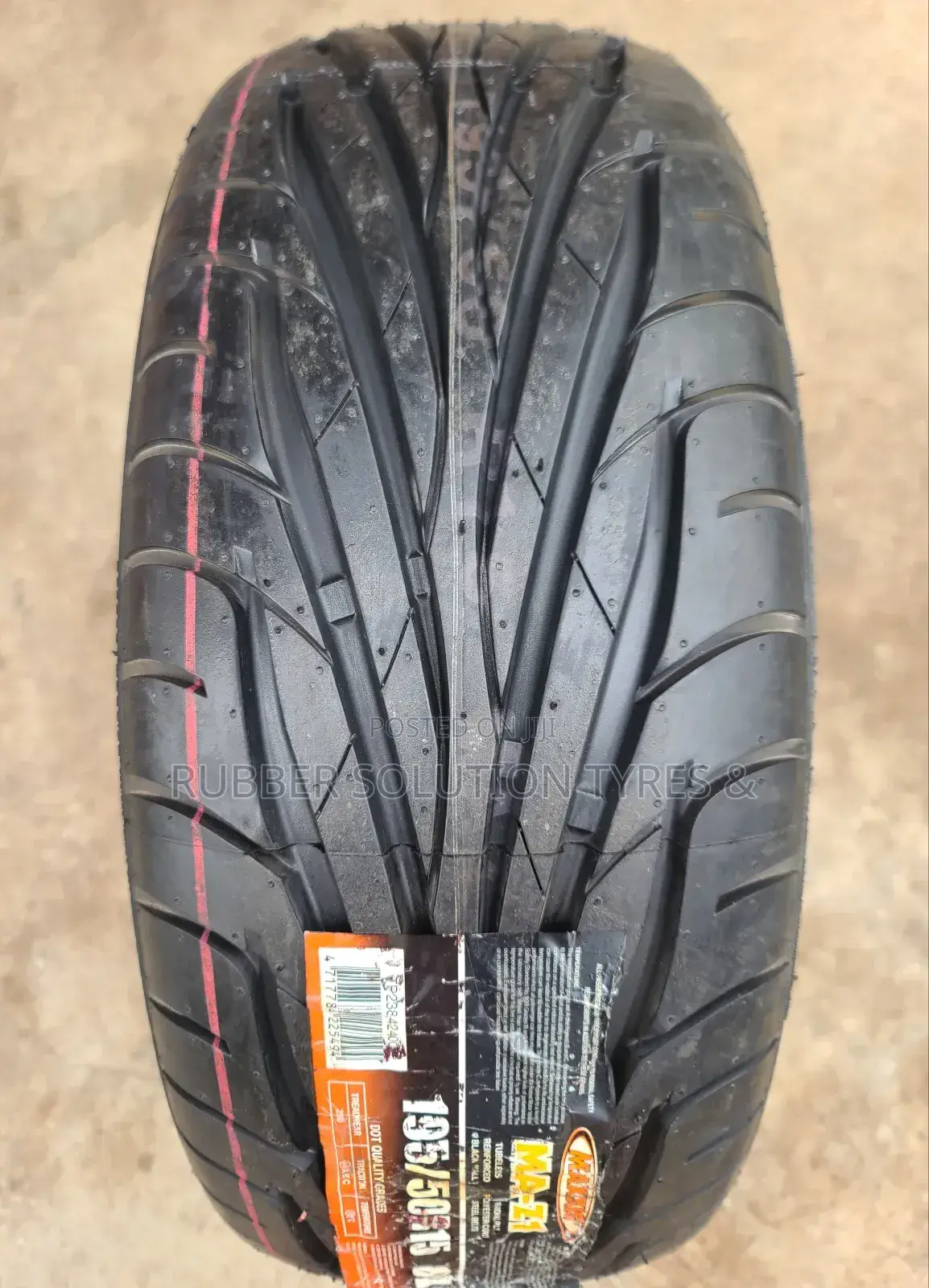 195 /50 R15 Maxxis Tyres 86v Ma-Z1 Made in Thailand
