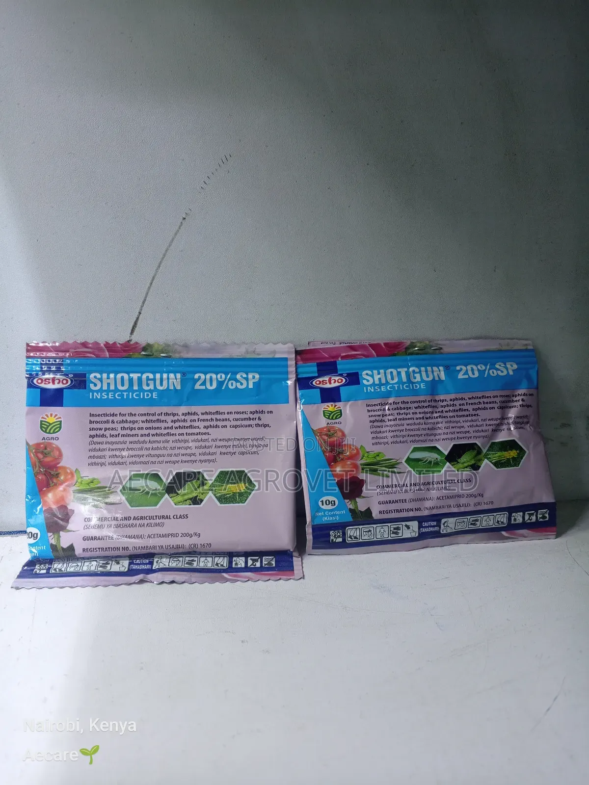 Shotgun 20% Insecticide 10 and 20 Grams
