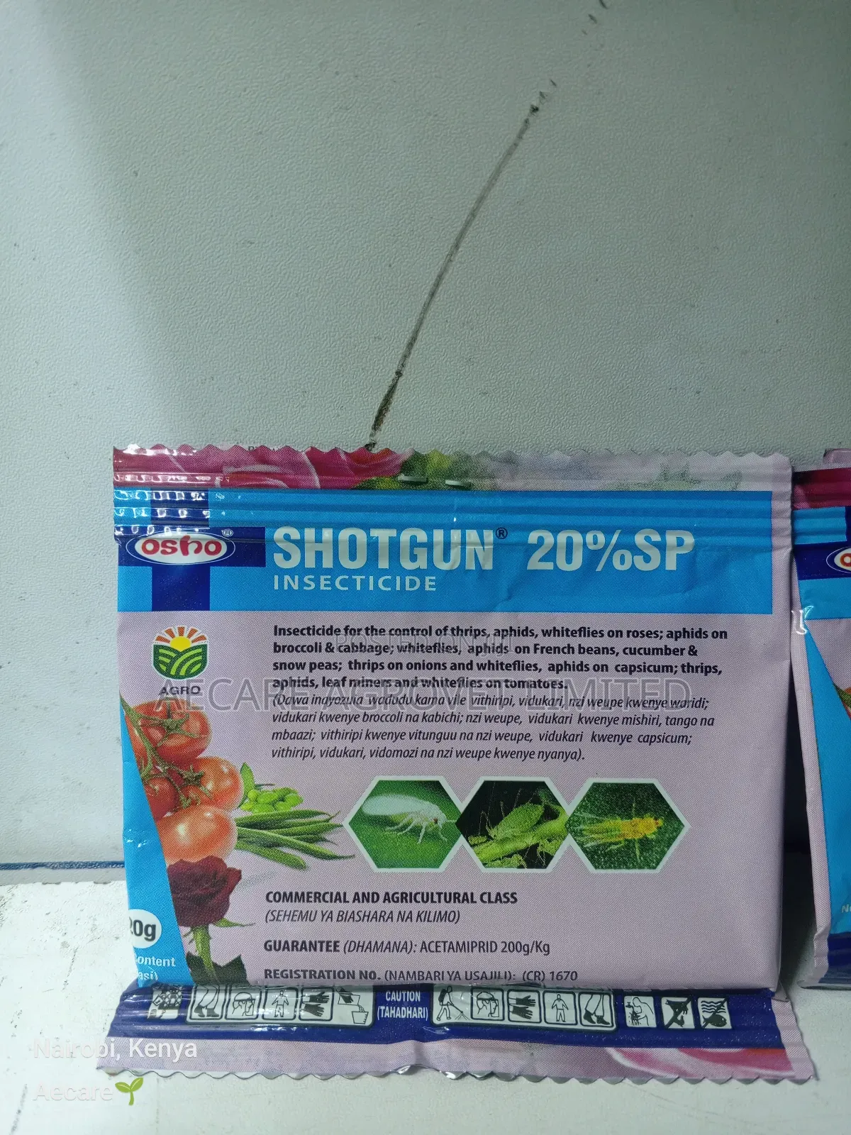Shotgun 20% Insecticide 10 and 20 Grams