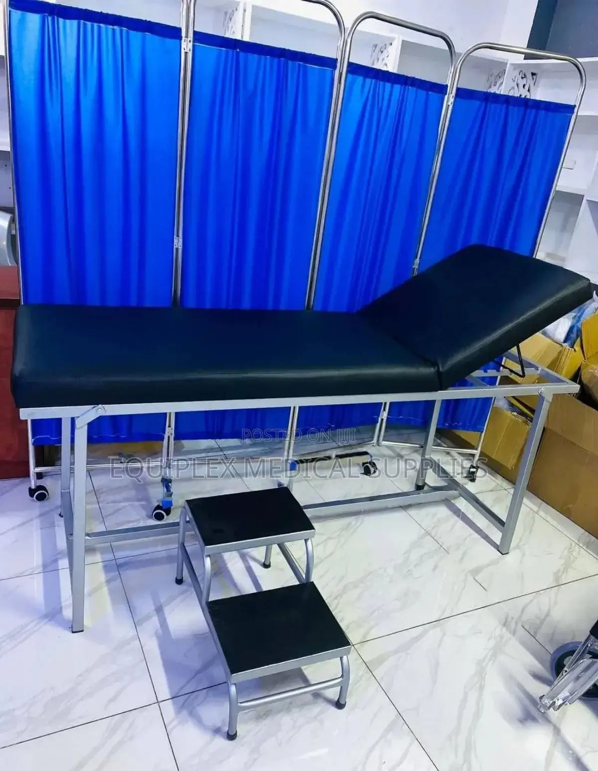 Complete Examination Couch With Stepping Stool