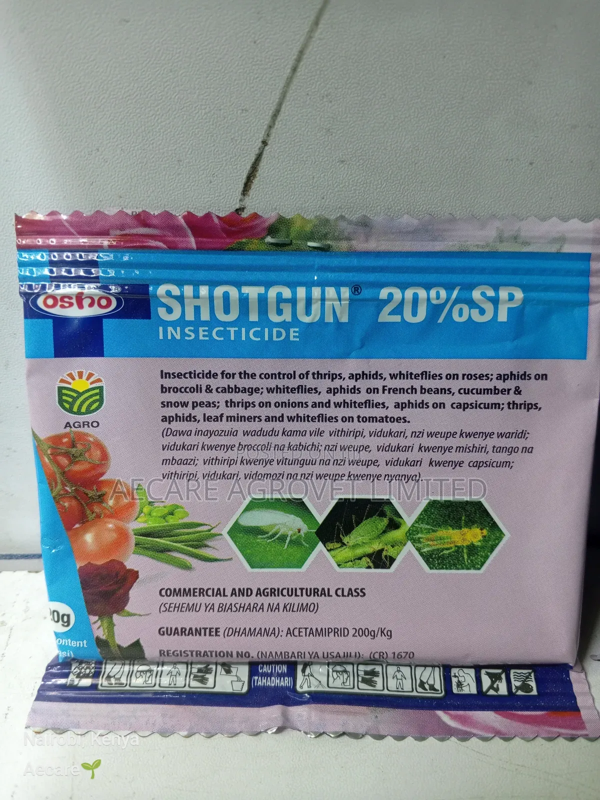 Shotgun 20% Insecticide 10 and 20 Grams