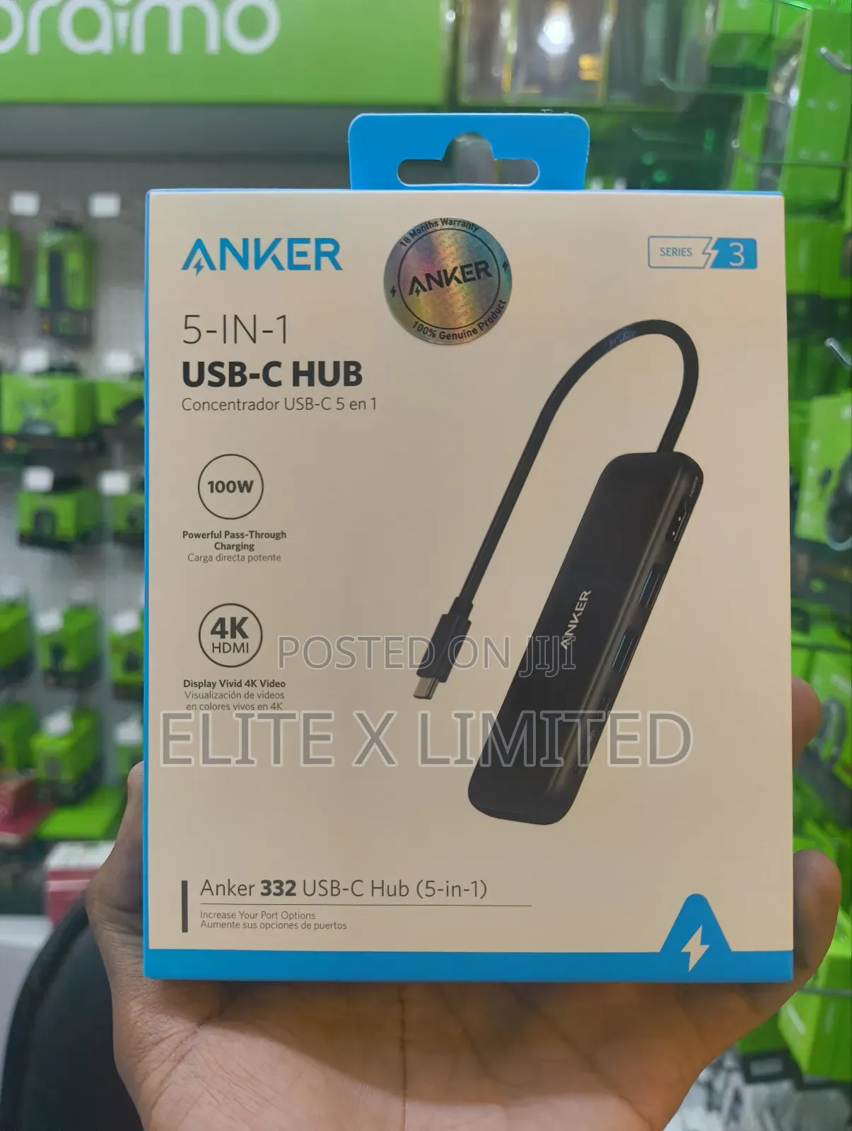 Anker 332usb -C Hub(5 in 1)