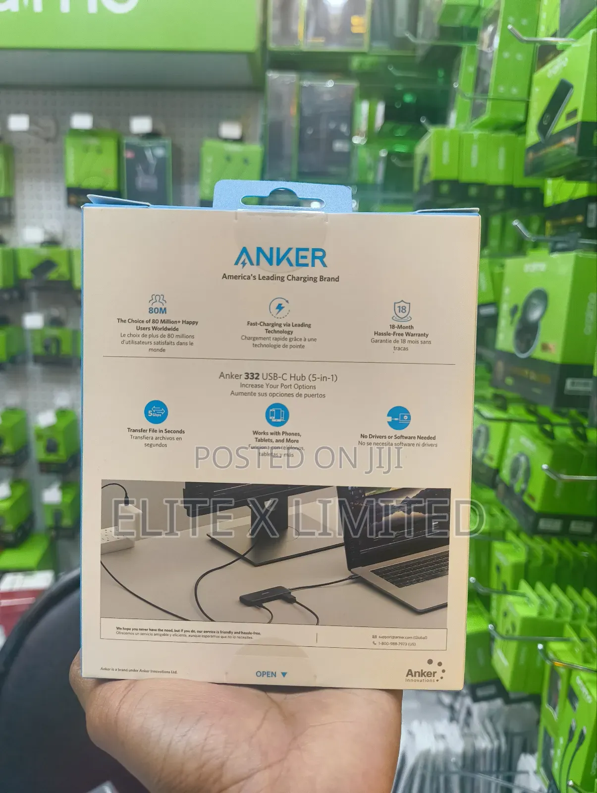 Anker 332usb -C Hub(5 in 1)