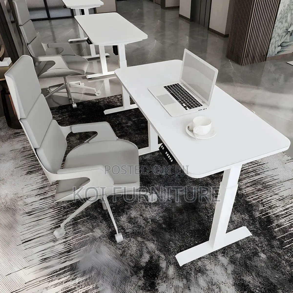 Office Desk; Ergonomic Design 120cm Adjustable Desk