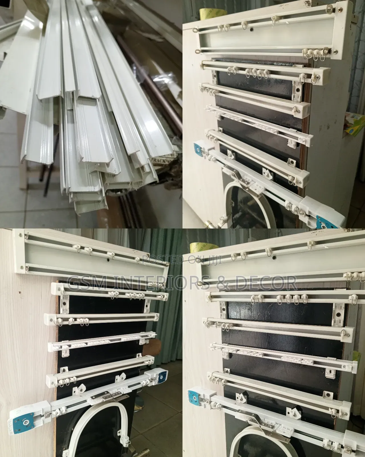 Aluminium Curtain Rails Multitypes/ Meter