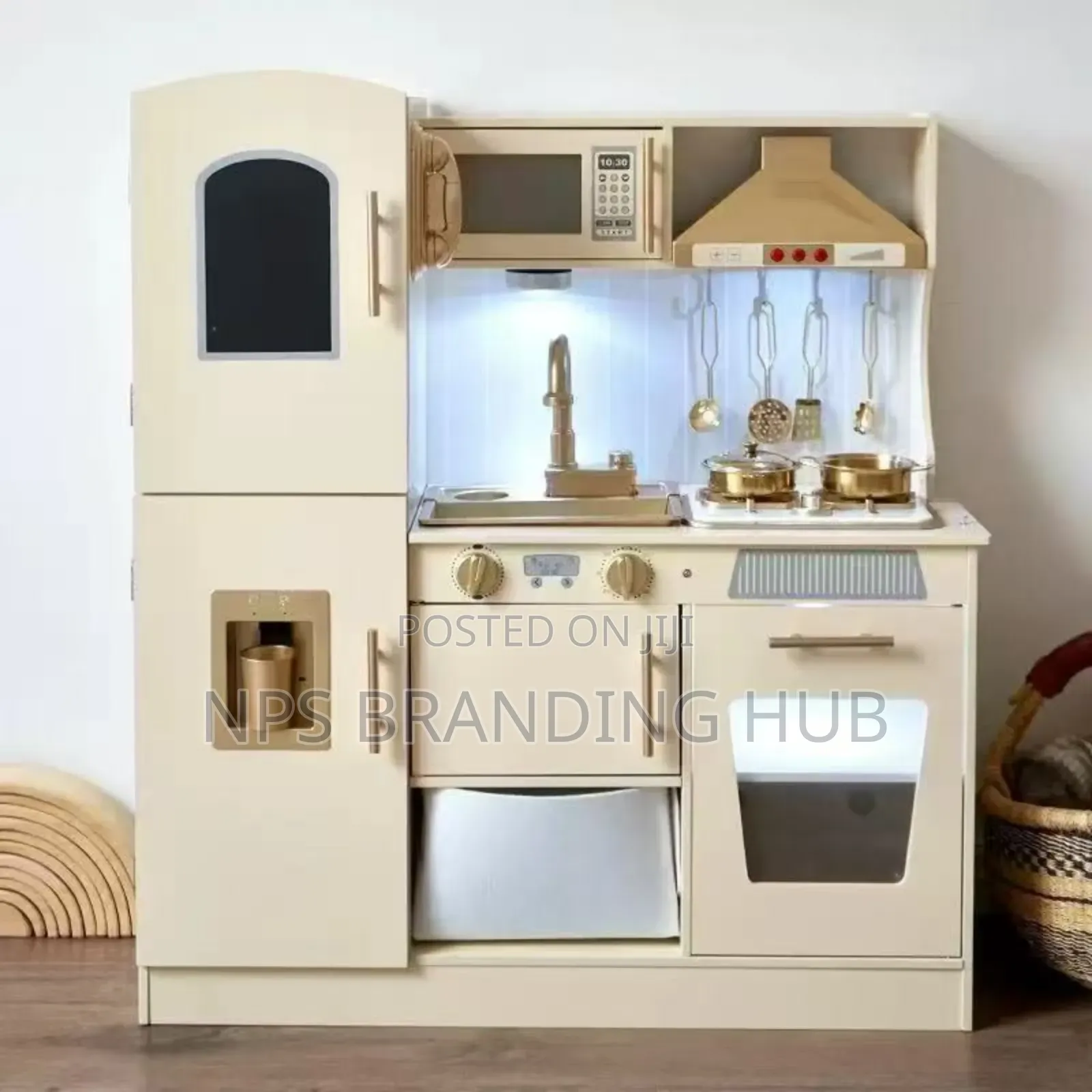 Kitchen Wooden Toy For Kids Playset G.L.K