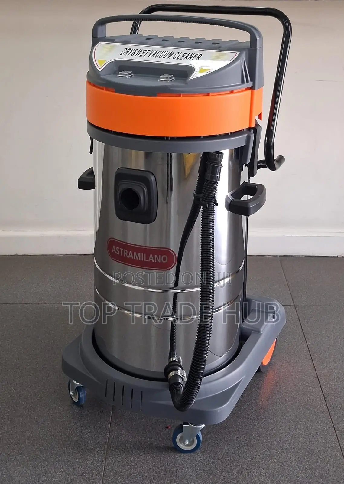 Astramilano 100l Wet and Dry Vacuum Cleaner With 2 Switches