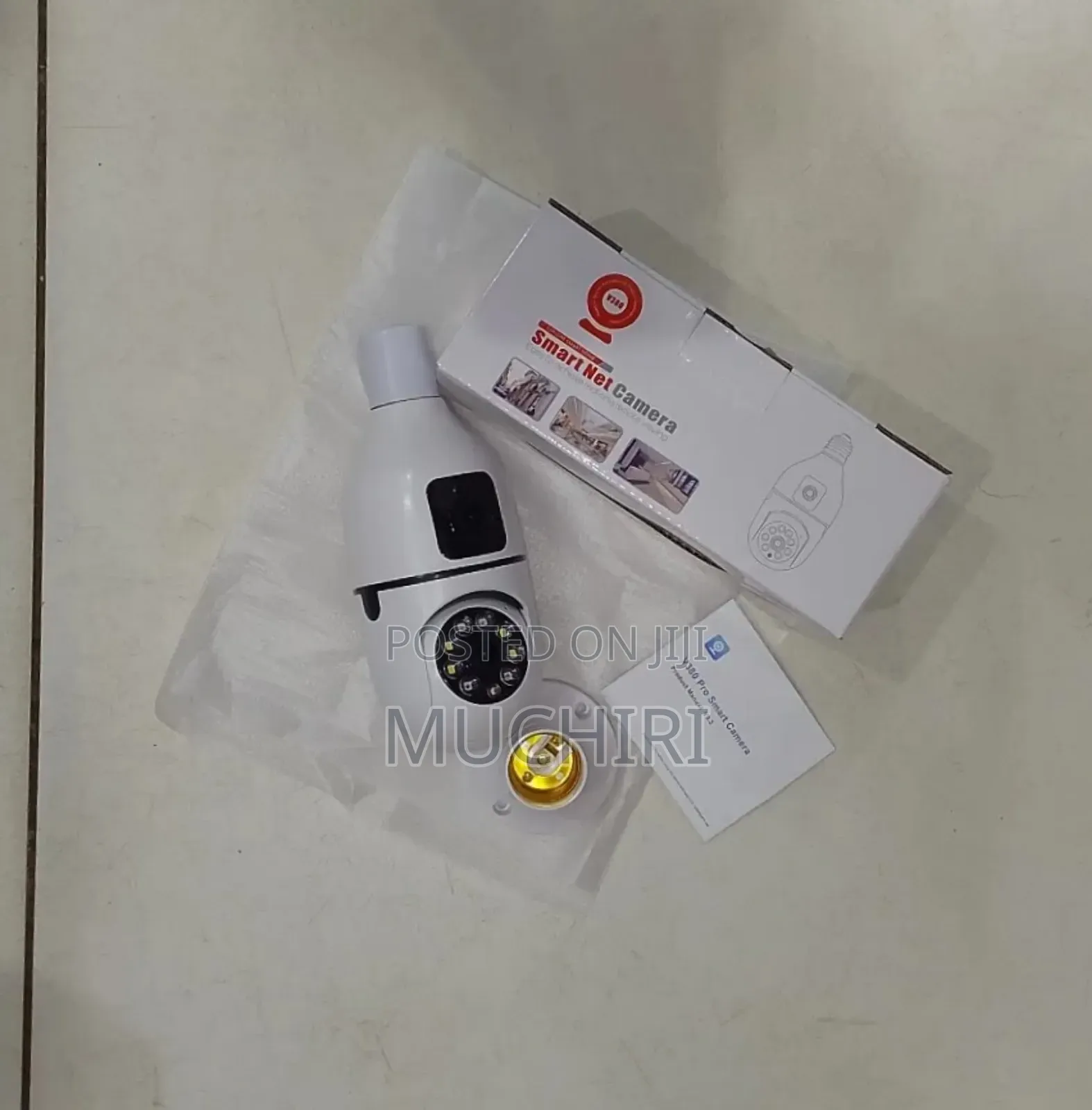 V380 Double Lens PTZ Bulb Camera