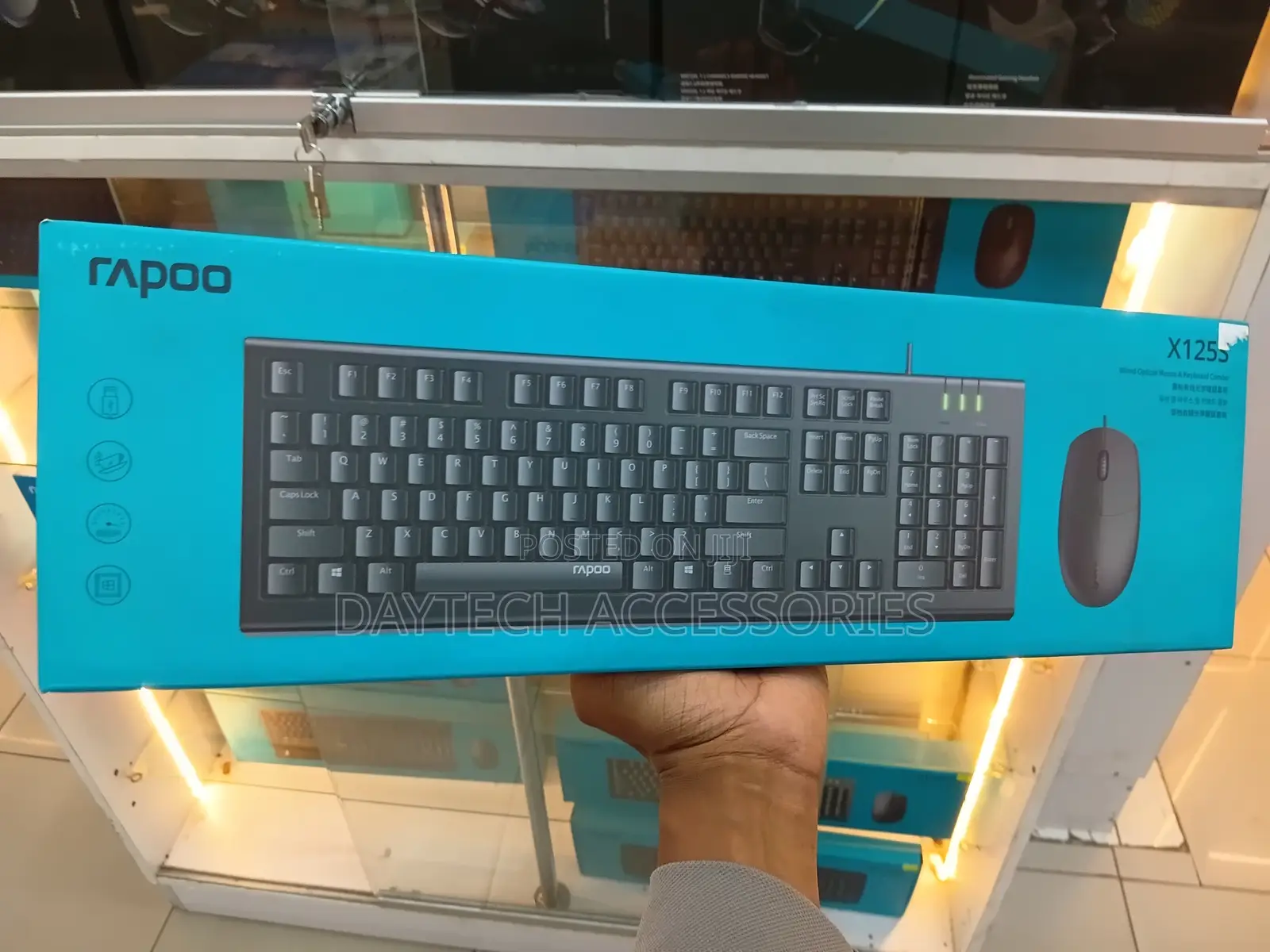 This Is a Rapoo X125s Wired Keyboard and Mouse Combo.