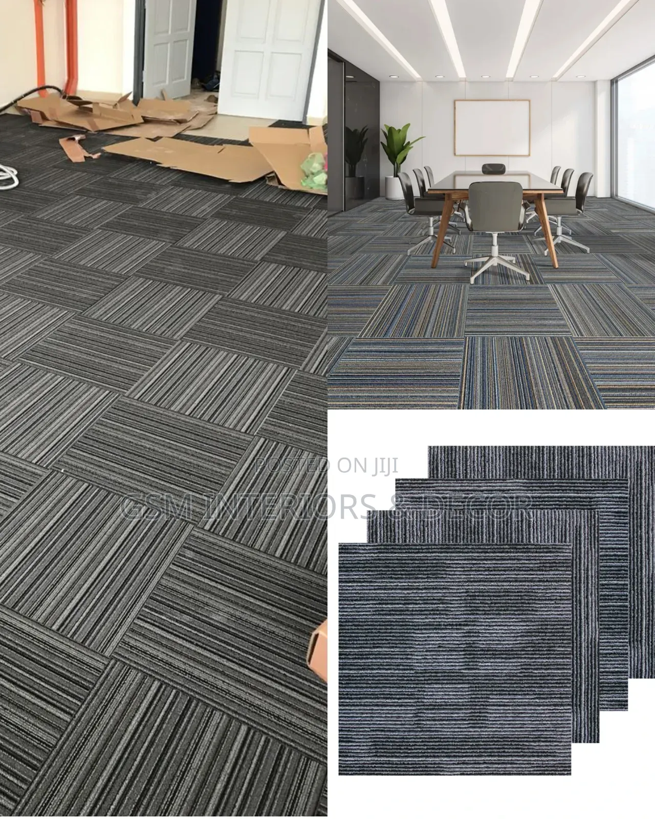 Office Quality Carpet Tiles for Floor Upgrades