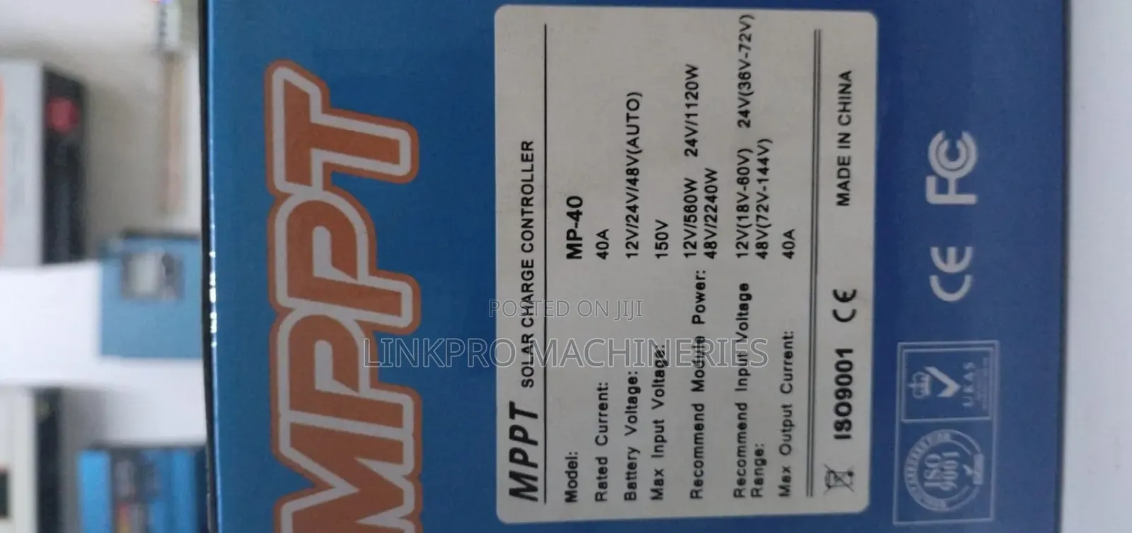 40a Solarpex MPPT Charge Controller Original