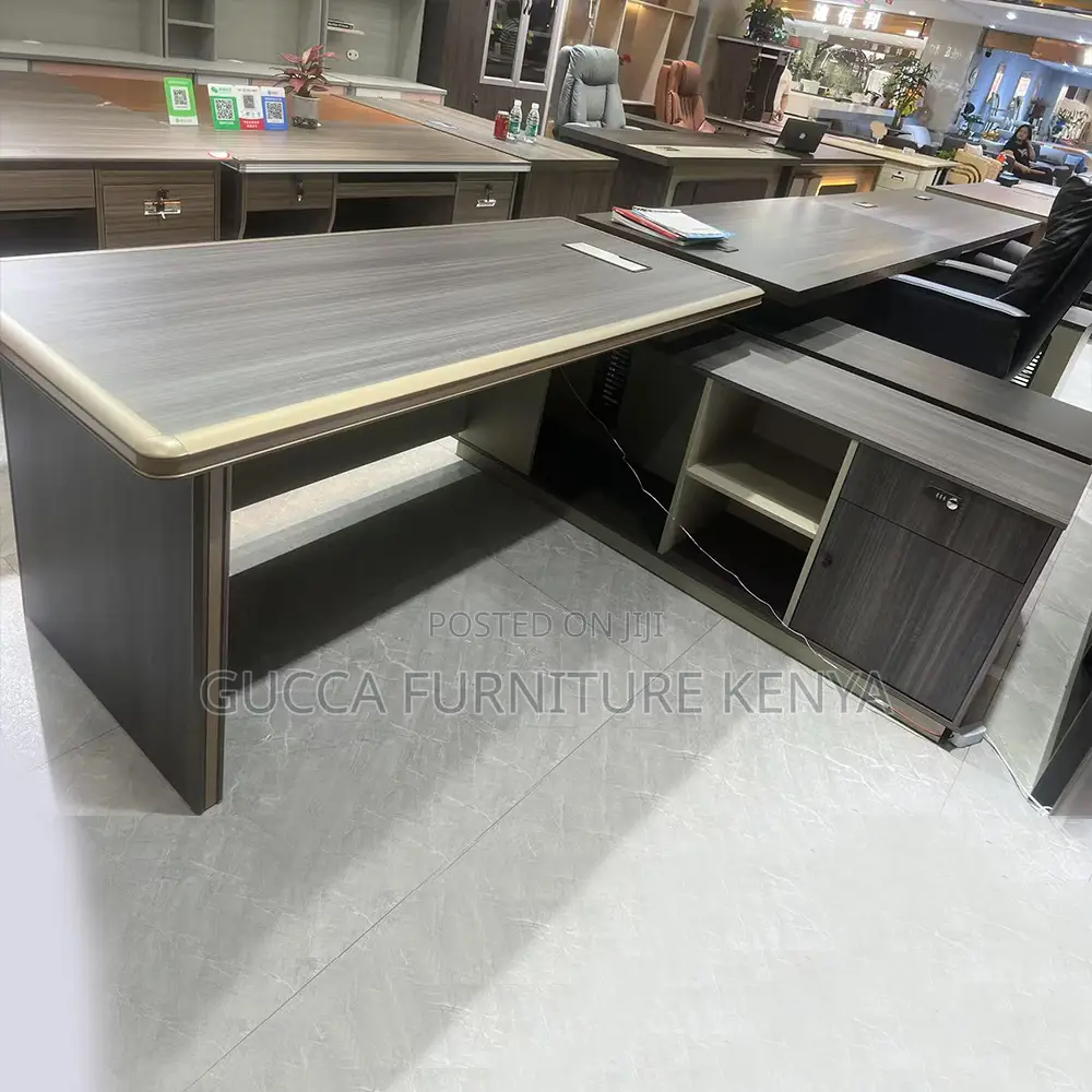 Modern L-Shaped Boss Office Table-1800mm