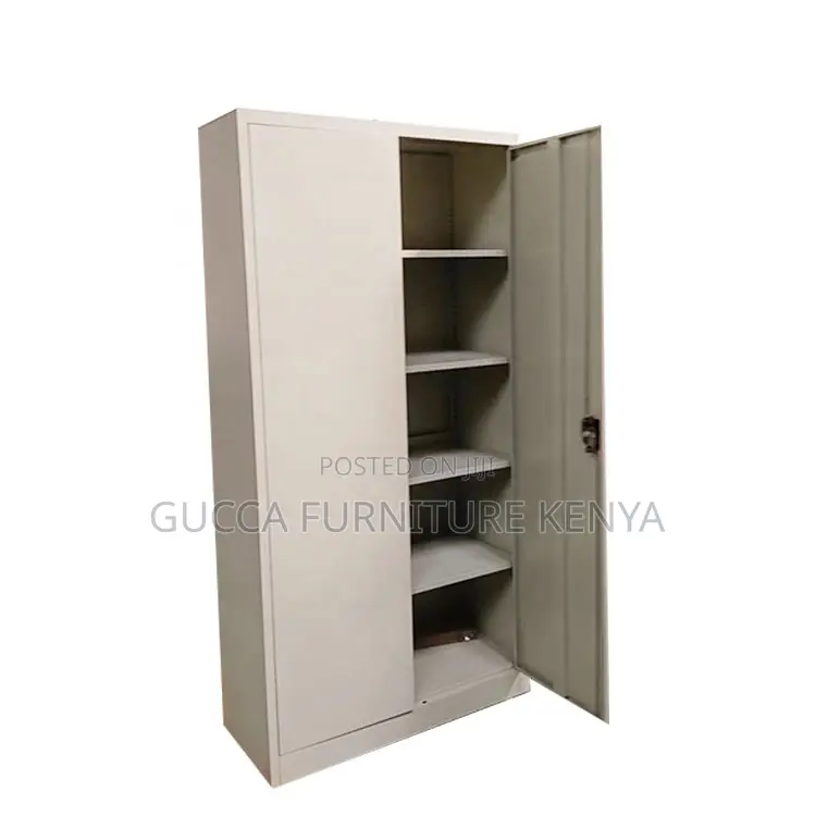 White Steel Door's Filling Office Cabinet