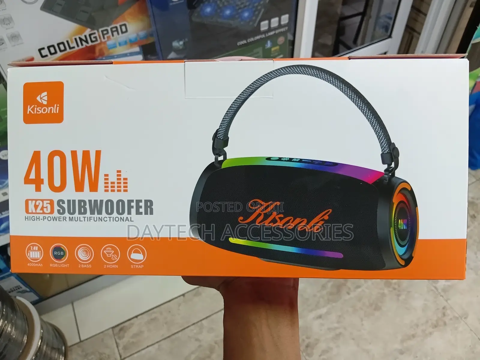 Kisonli Multifunctional Portable Bluetooth Speaker.