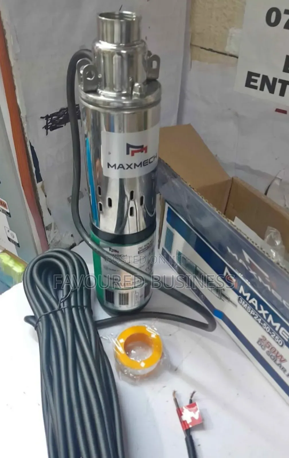 Affordable 0.5h Maxmech Submersible Solar Pump+Solar Pump