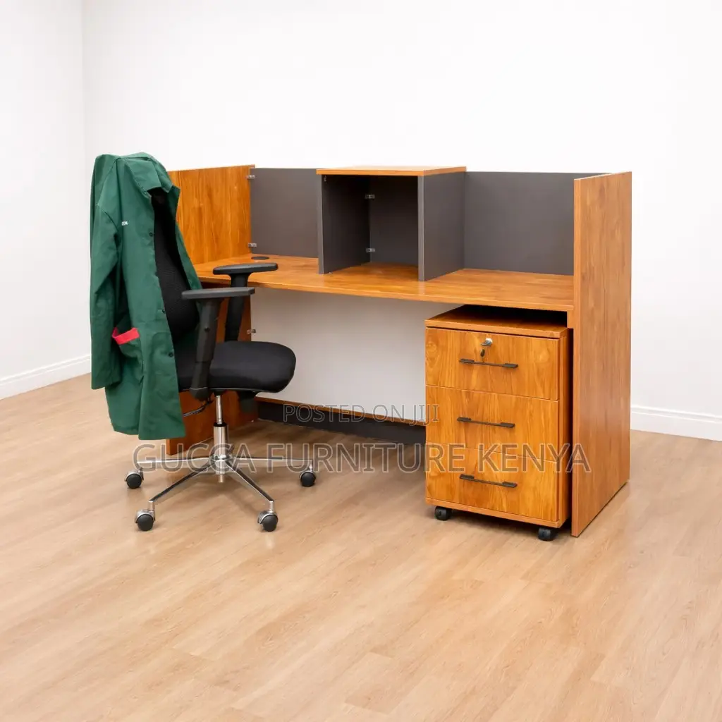 1.8m Imported Front Reception Desk With Storage