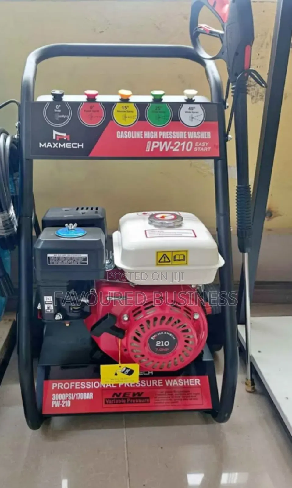 Offer Offer Gasoline Maxmech Pressure Washer