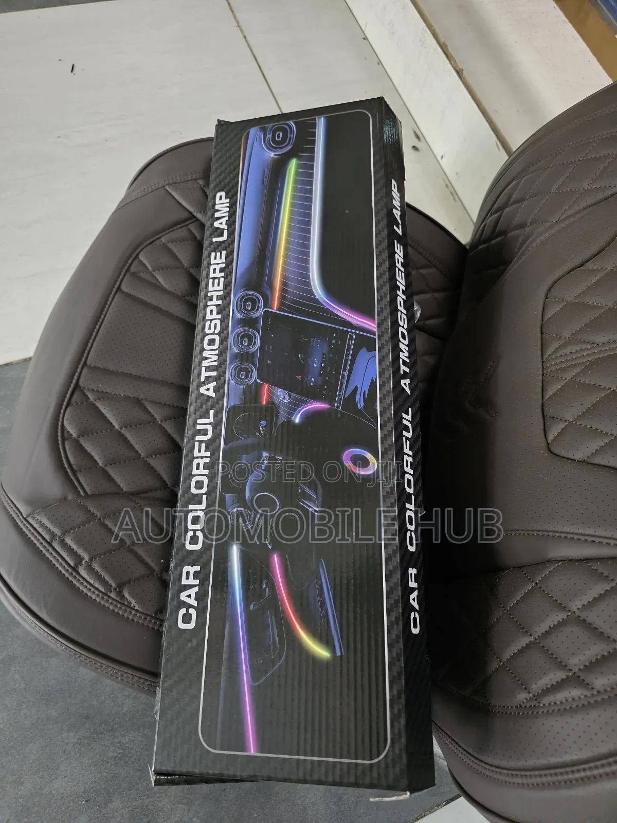 Universal RGB Car Interior Led Ambient Lights Kit 22pcs Mood Lighting