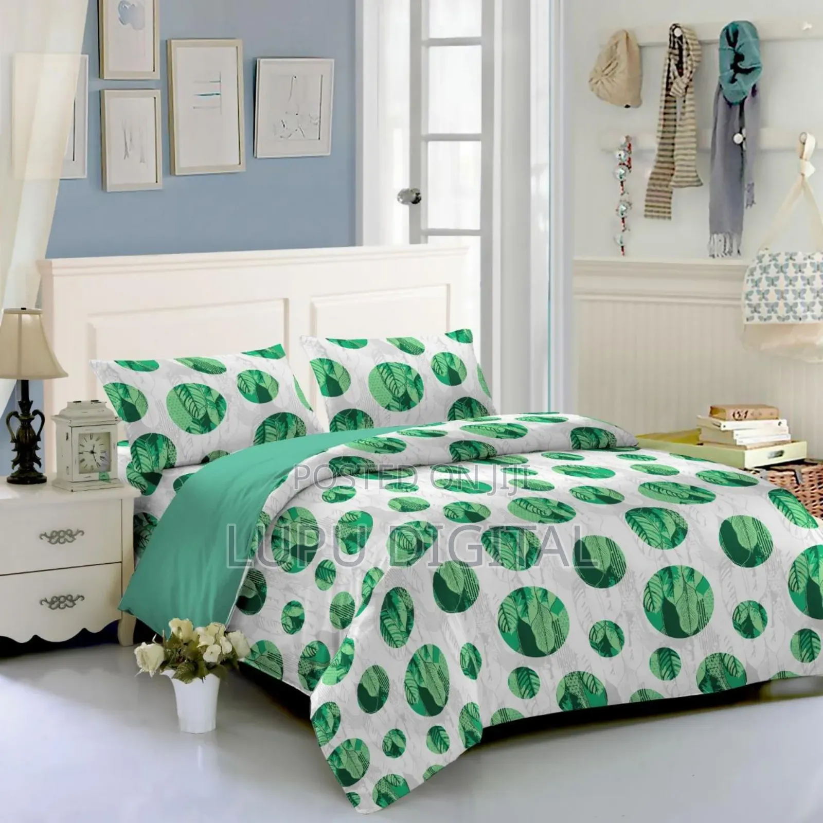 6pcs Pure Cotton Double Sided Duvet Cover
