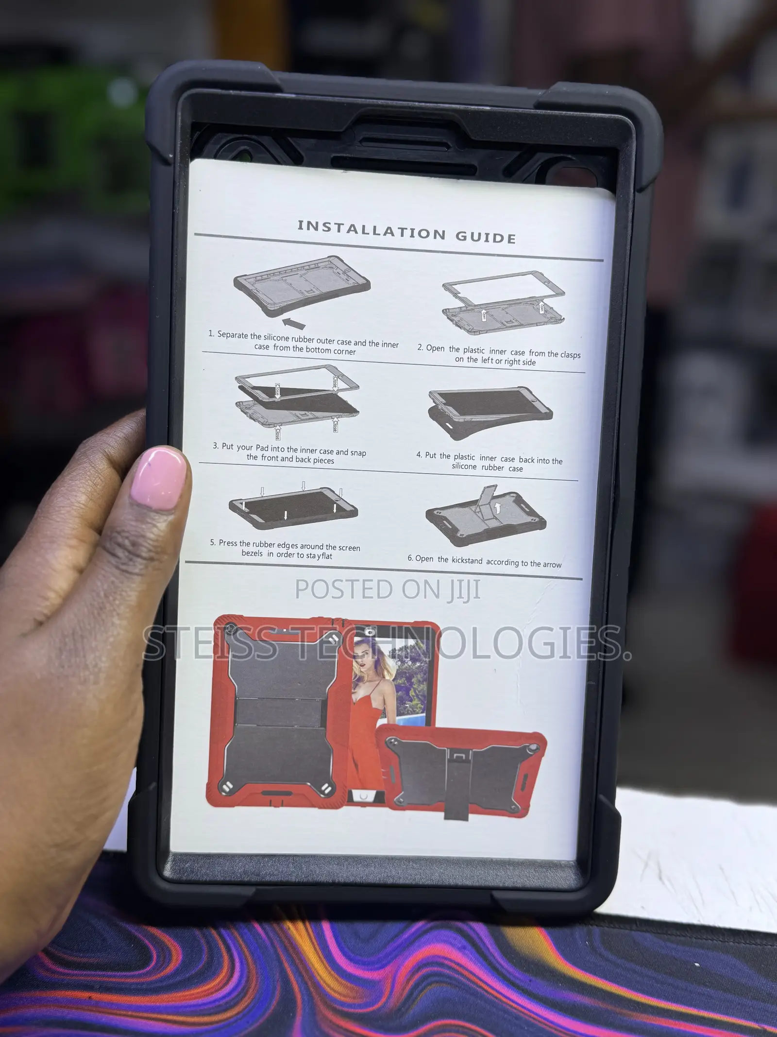 Galaxy Tablet A9lite Armor Backcase