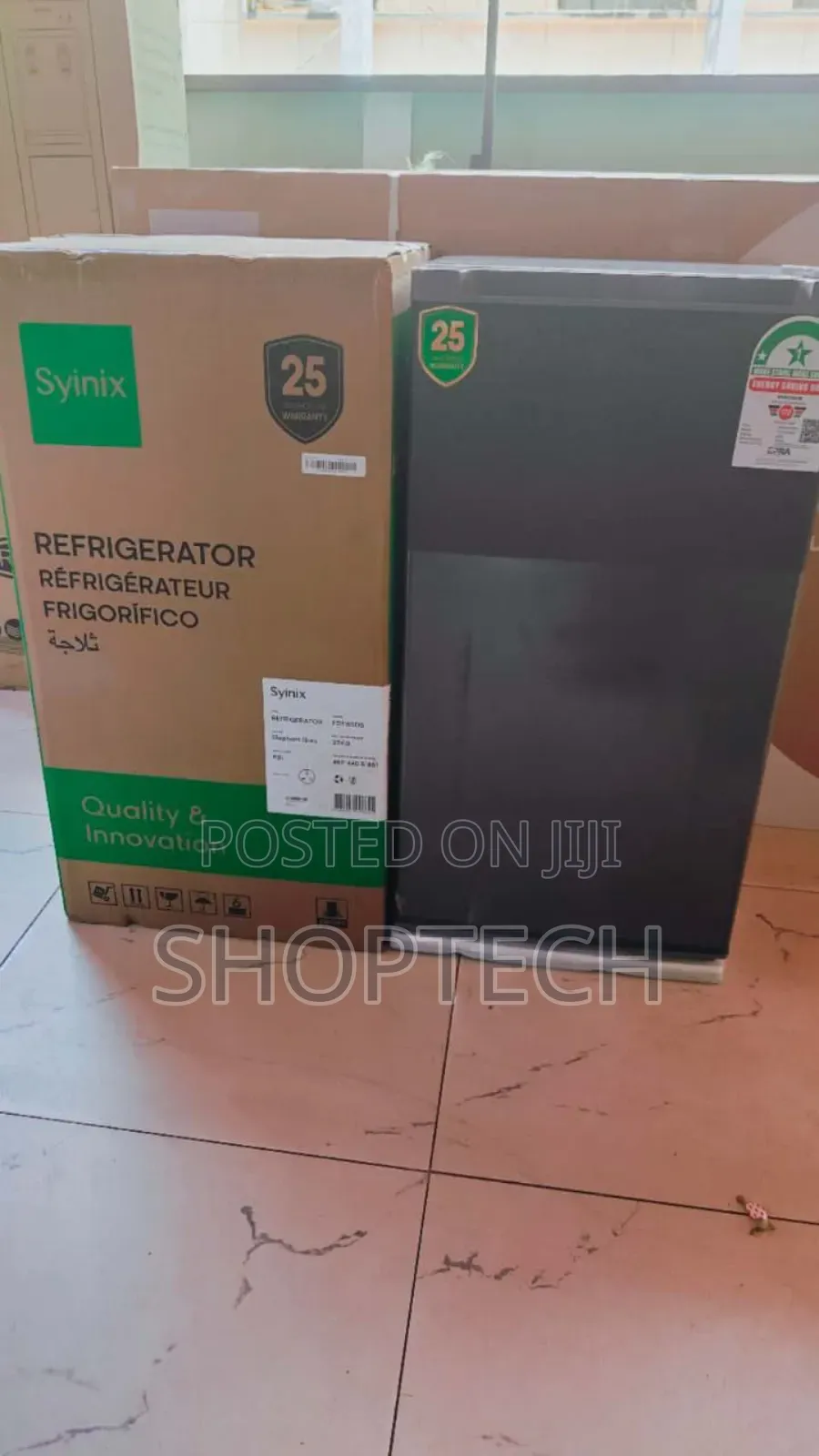 90 Litres Syinix Single Door Refrigerator