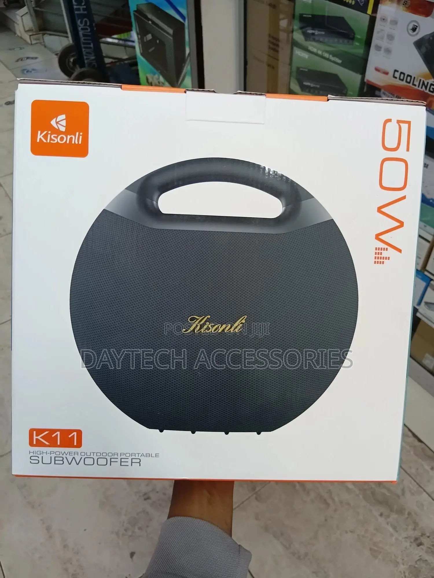 Kisonli Stereo Music Speaker 50w Bluetooth/Tf Card/U Disk/Aux