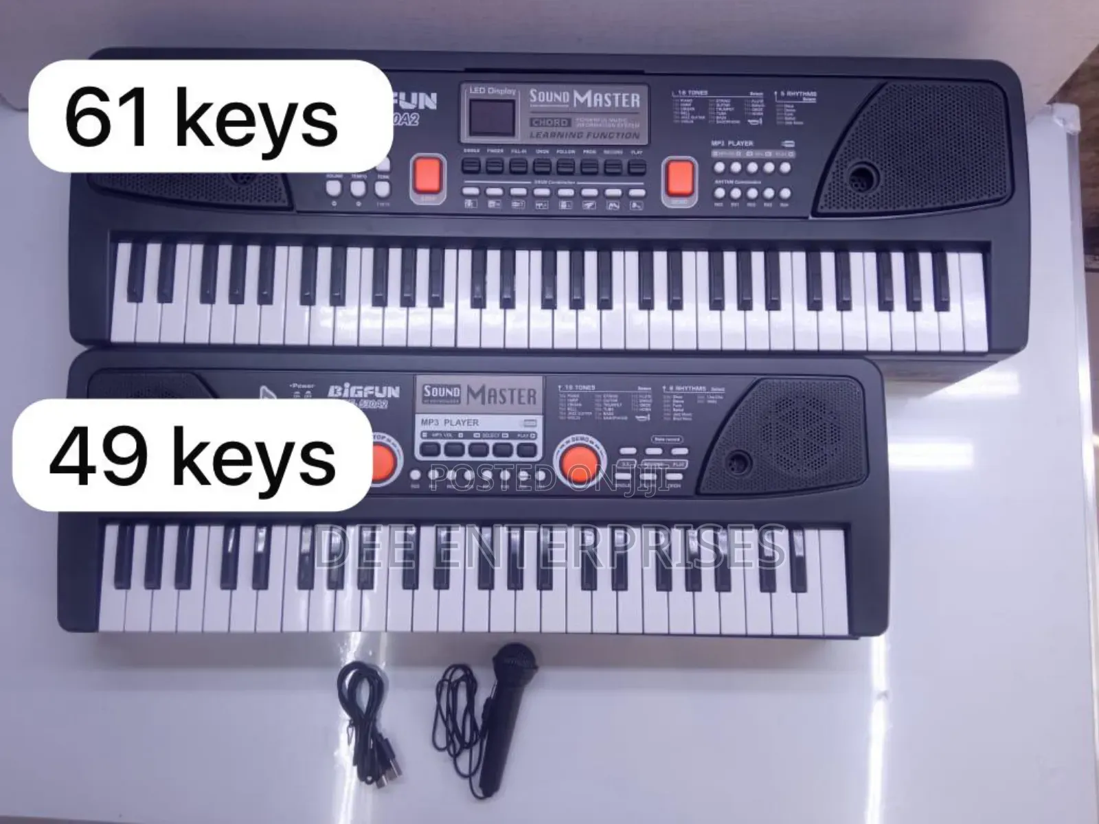 Kids Piano With Mic