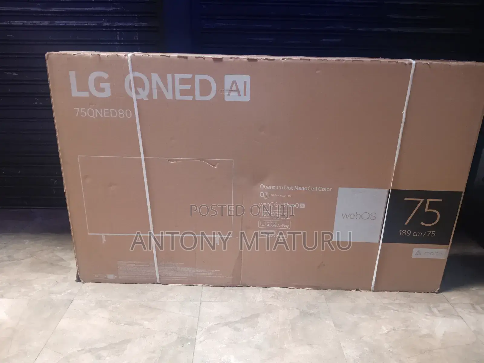 75 Inch Lg Qned Ai Qned80 Smart Tv Ai Magic Remote Hdr10 Webos25