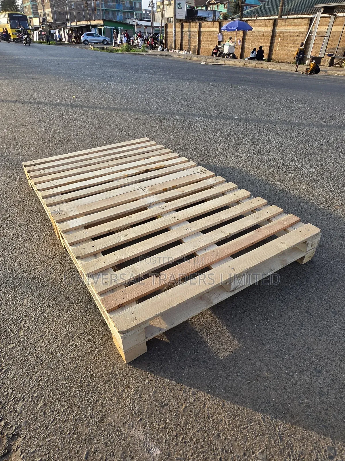 4×6 Simple Wooden Pallet Bed-strong Durable. Gig01