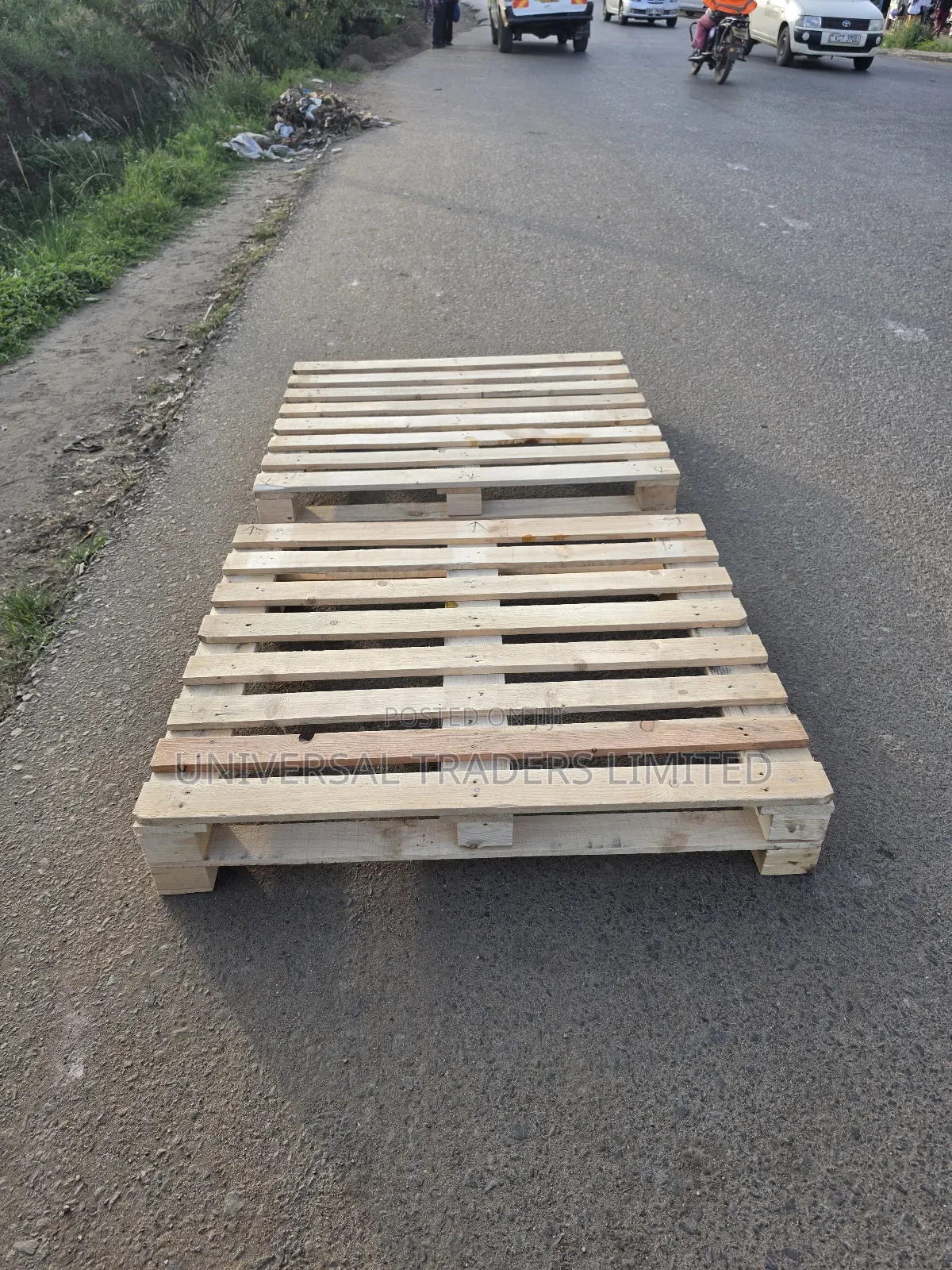 4×6 Detachable Pine Simple Wood Pallet Bed. Gig08