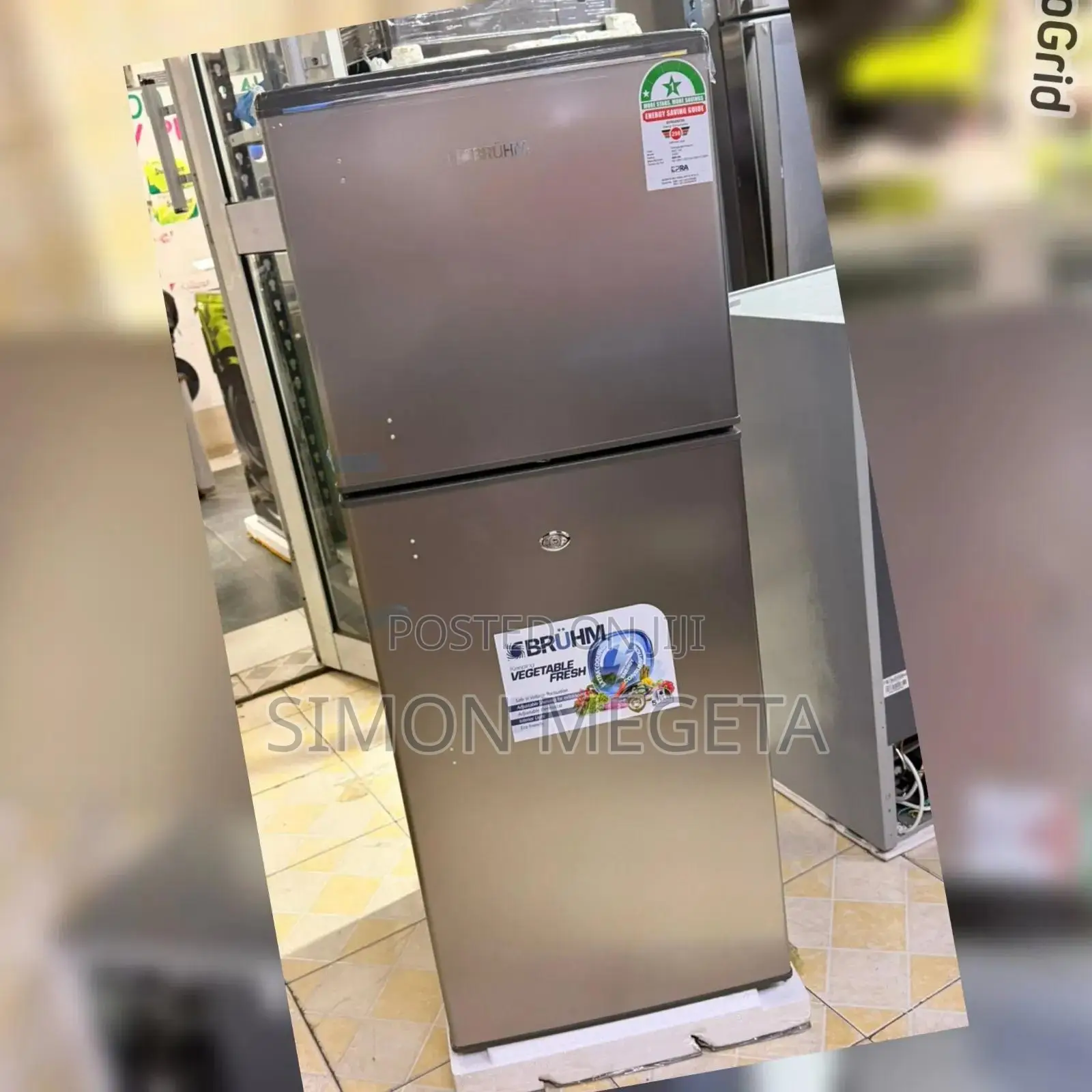 New Arrivals Bruhm Double Door Fridge