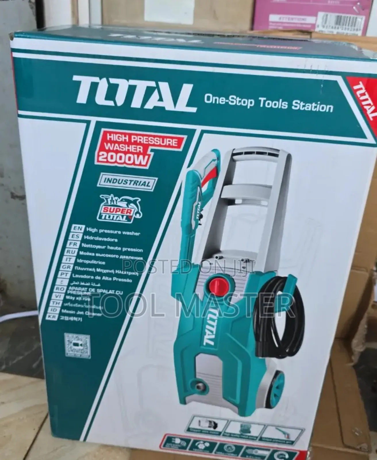 Total 2000watts Electric Carwash Machine/2000 Watts Pressure Washer