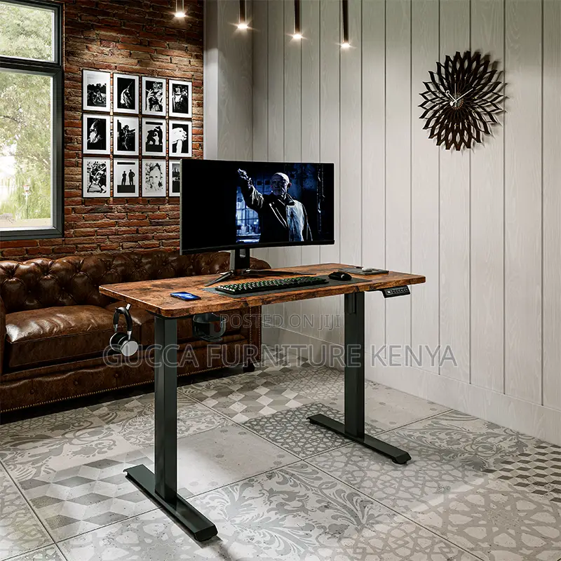 Imported Height Adjustable Computer Table-120cm