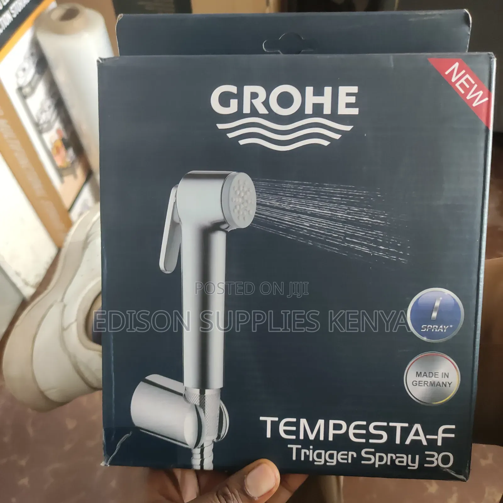 Grohe Arabic Shower Black Washroom Bidet Shattaf Elegant Trigger Spray