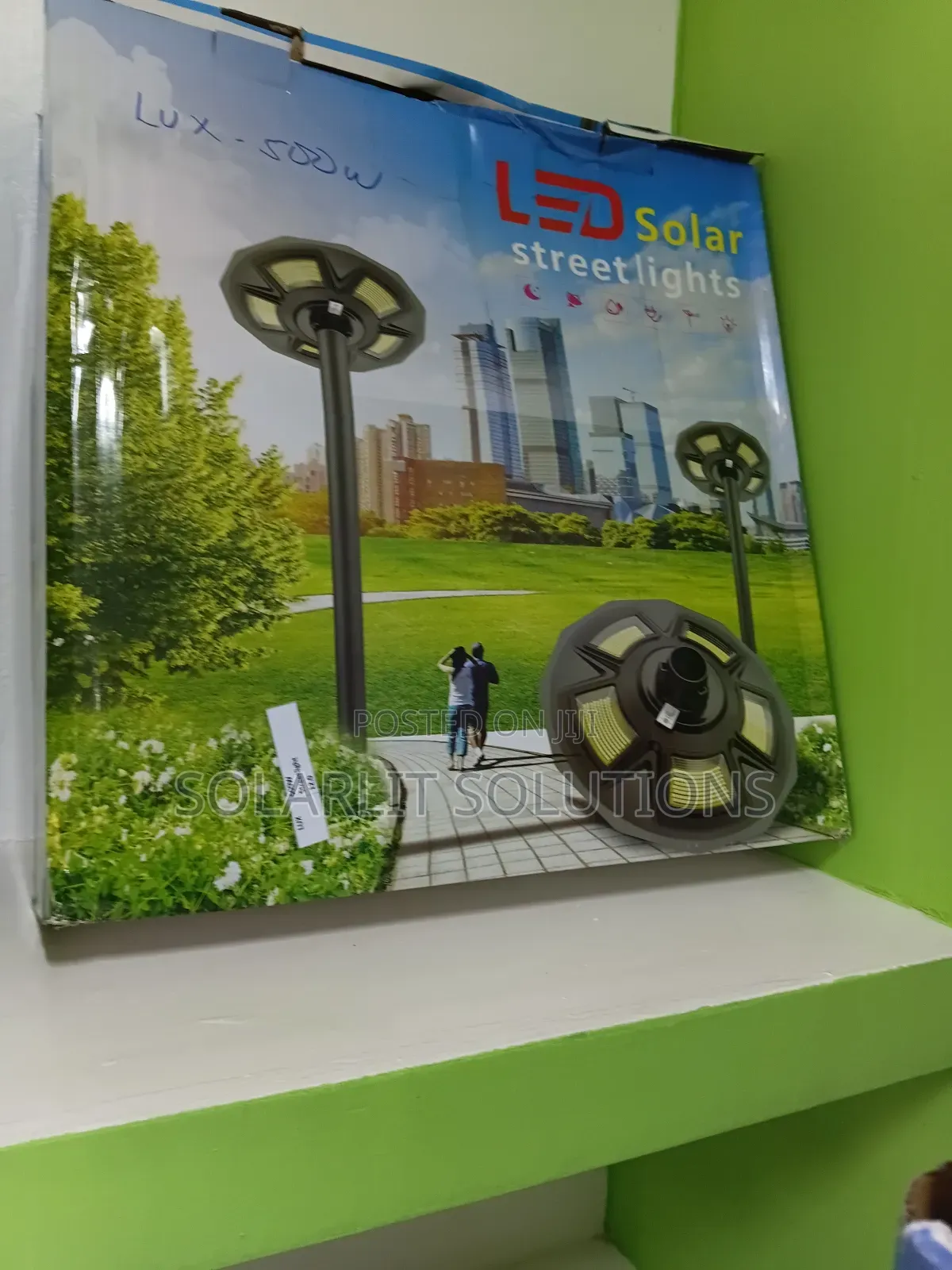 500w Solar Streetlight