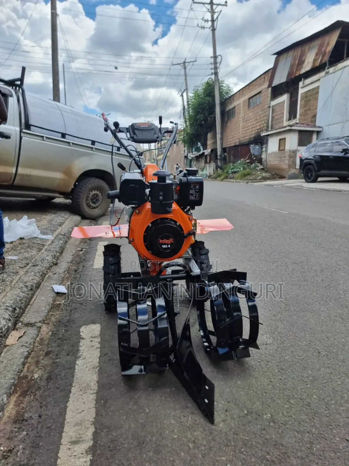 Diesel Power Tiller Machine