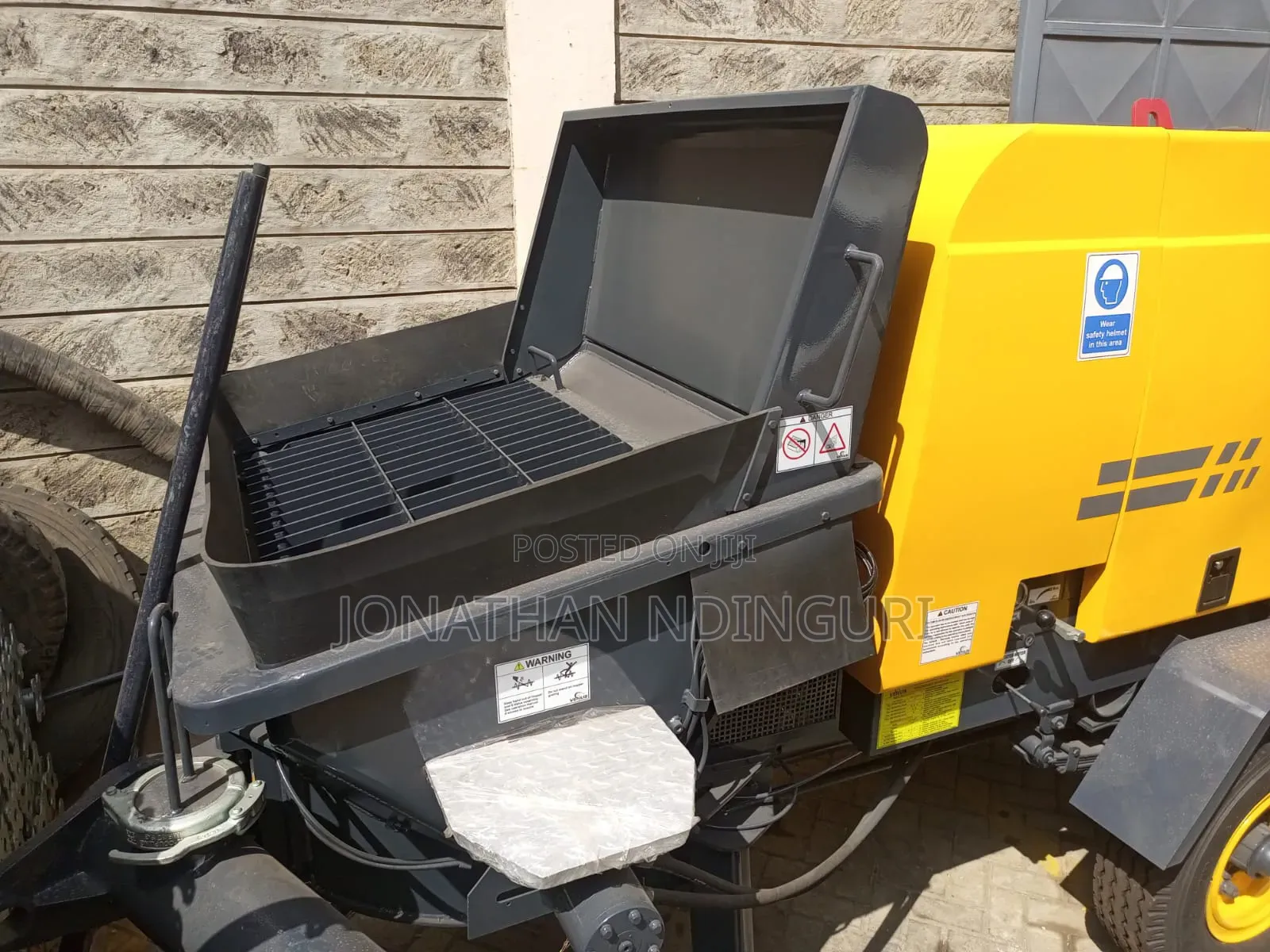 High-Pressure Concrete Pump