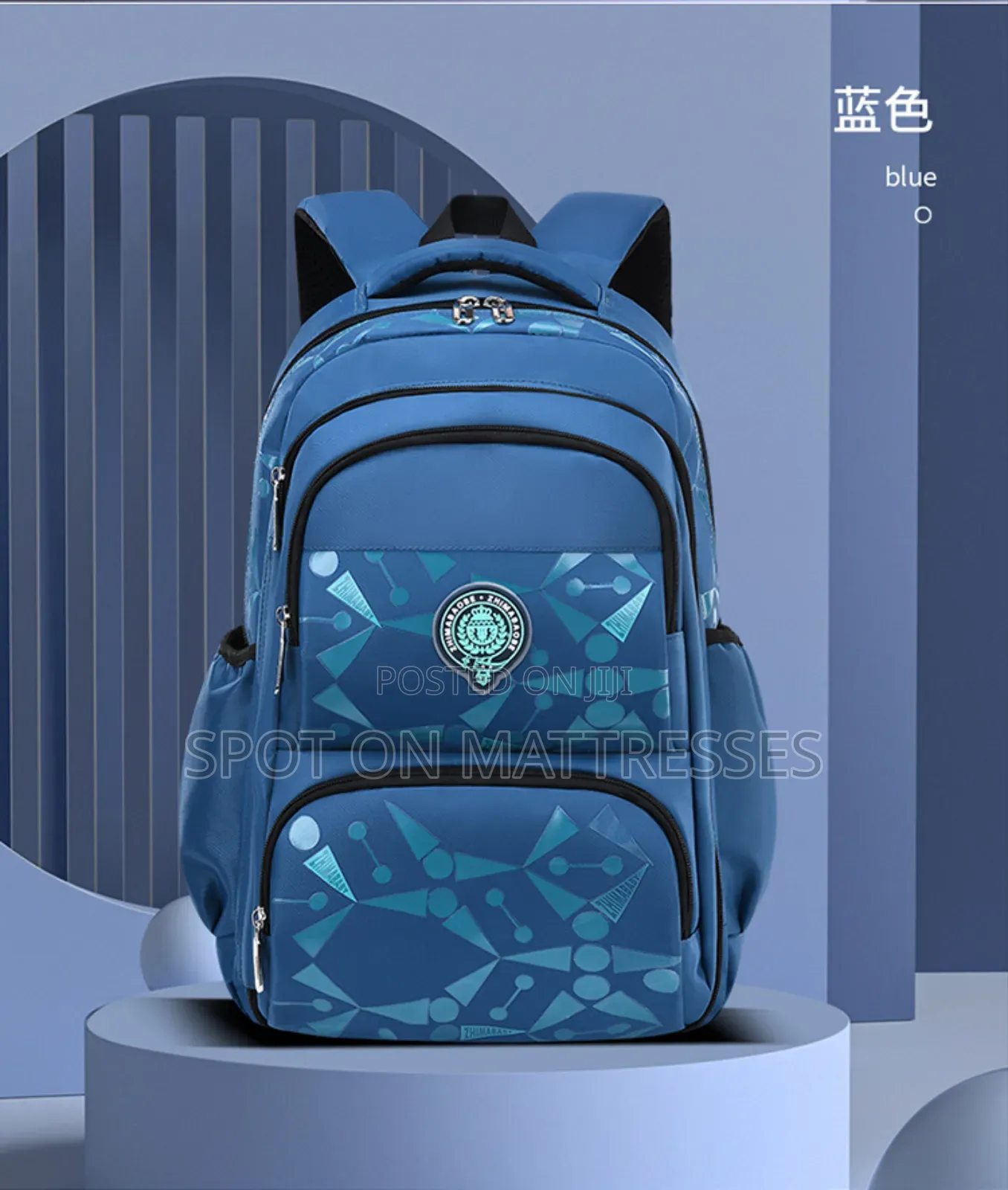 Kids' Waterproof Backpacks. Black/Blue/Royal Blue. Delivery Available