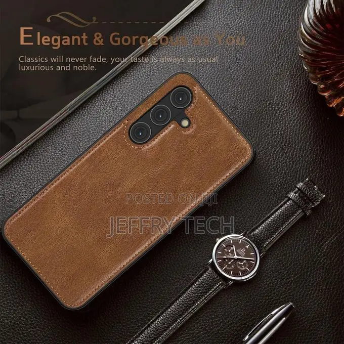 Leather Case Cover for Samsung Galaxy S24 Plus