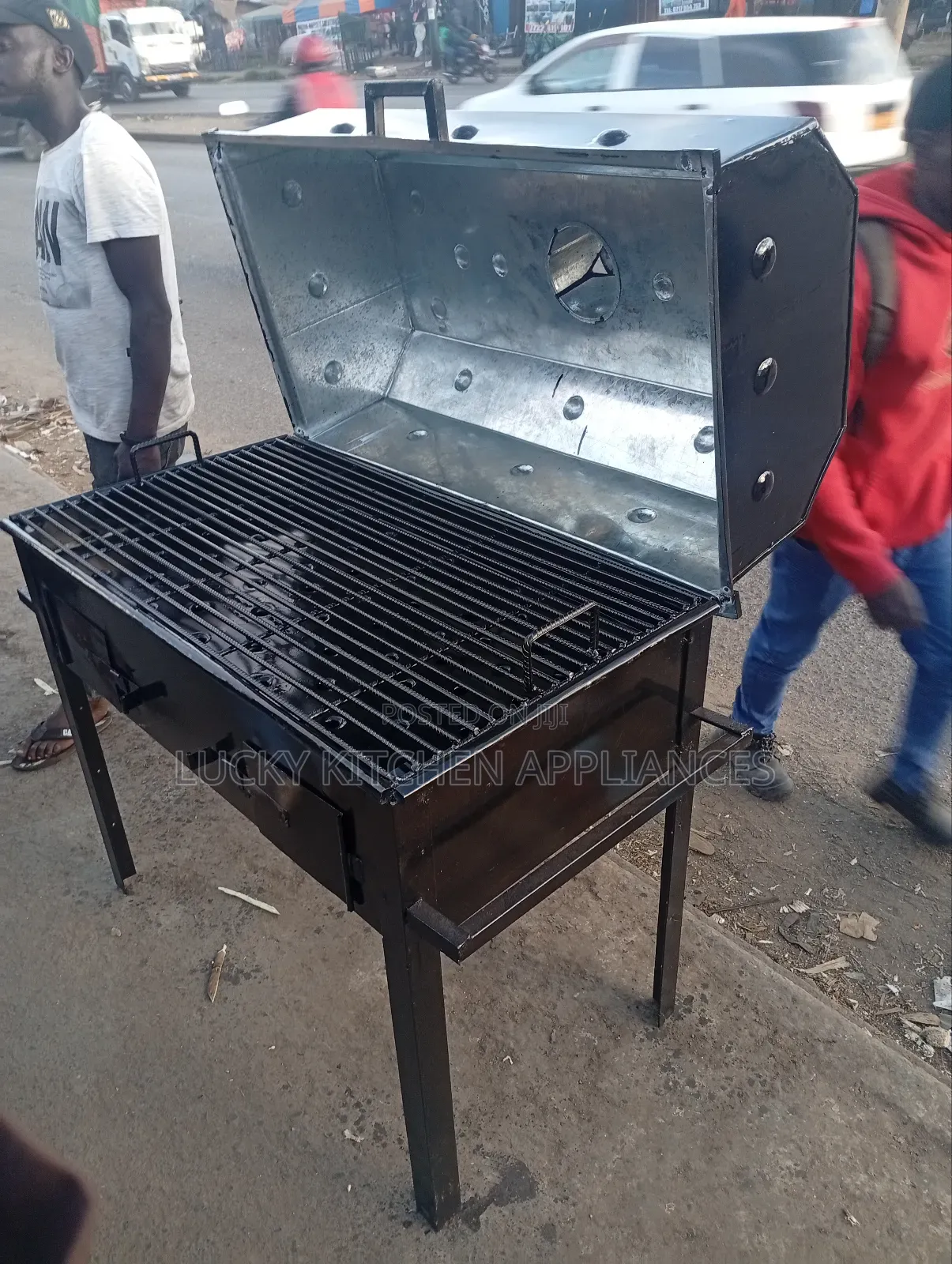 Heavy Duty Mild Steel Barbeque Meat Grill.