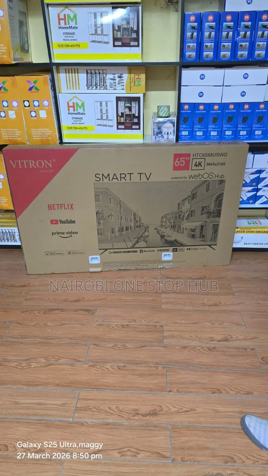 Vitron 65” Smart Uhd Tv – Powered by Webos