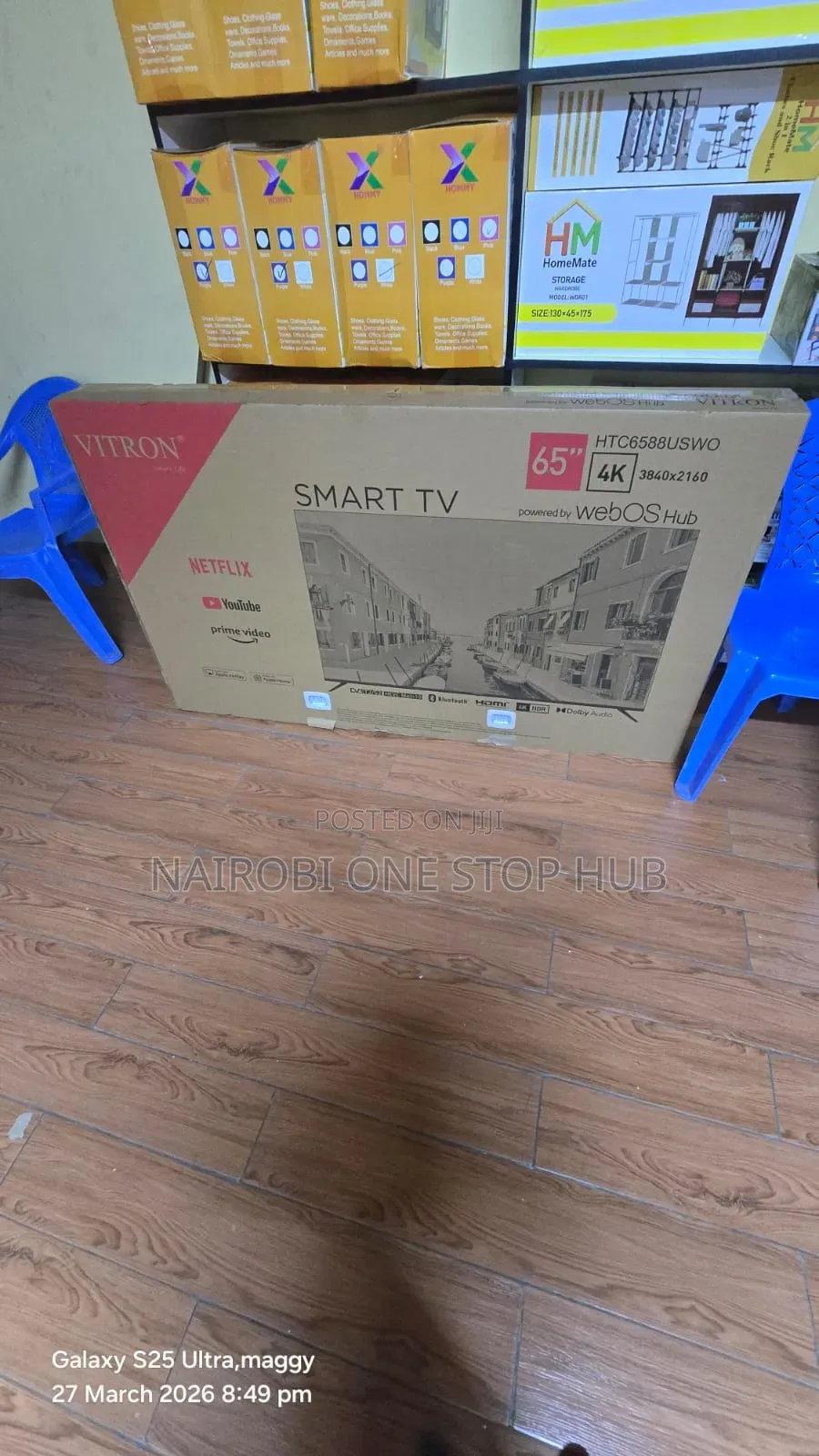 Vitron 65” Smart Uhd Tv