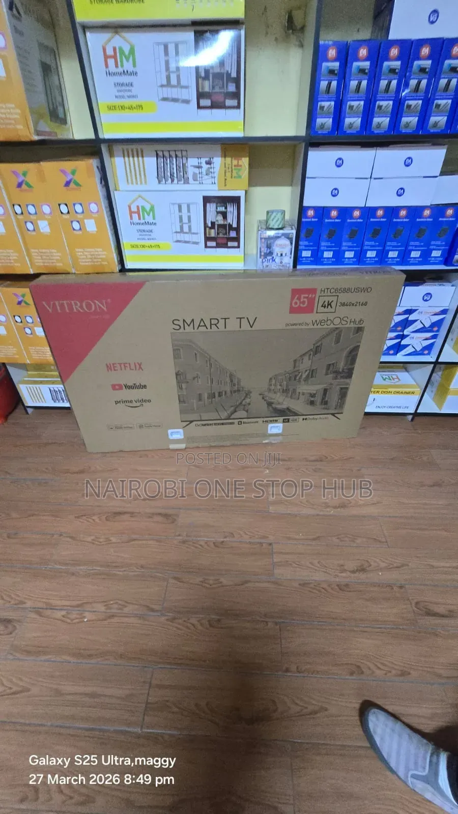 Vitron 65” Smart Uhd Tv – Webos