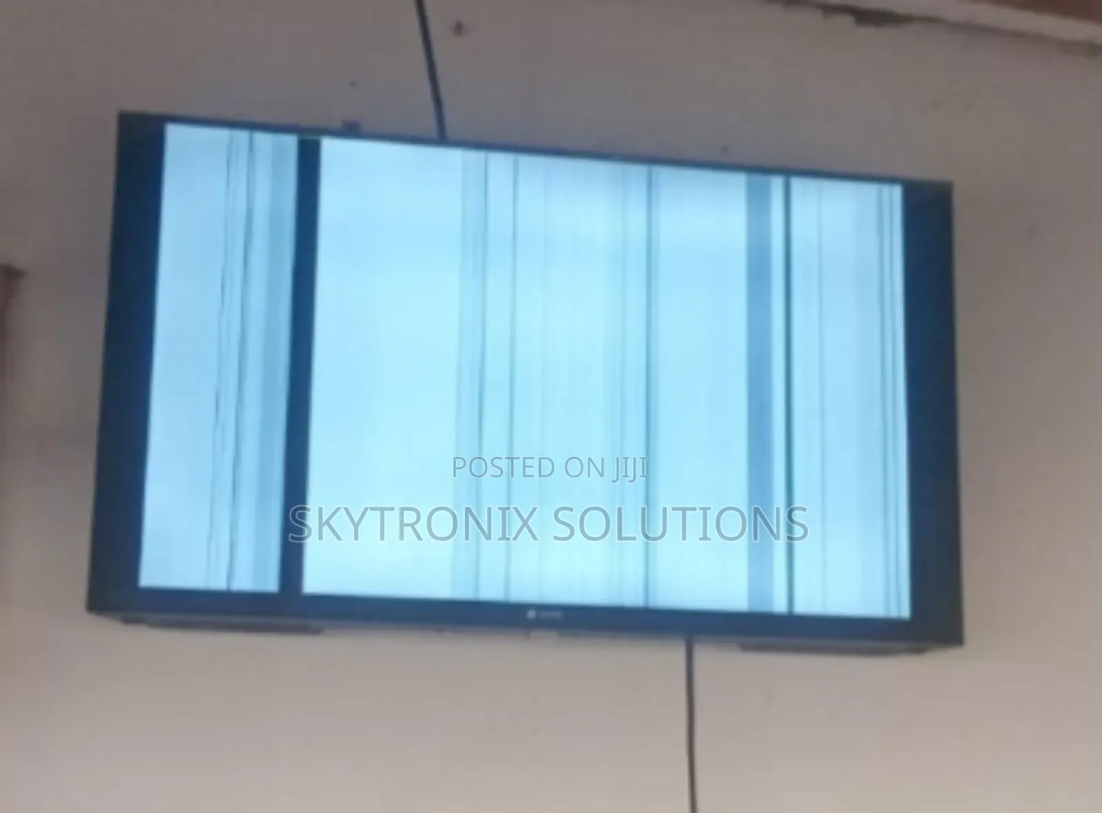 Repairing Tvs' Screens With Lines, Bars or Blank on Display