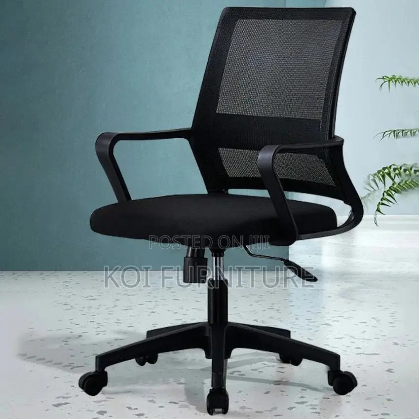 Office Chairs; Captains Ergonomic Executive Office Mesh Chair